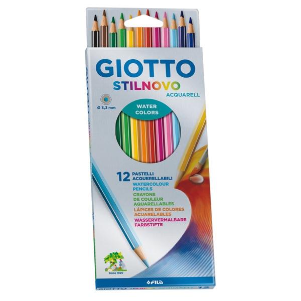 Giotto stilnovo acquerelli 12 pezzi
