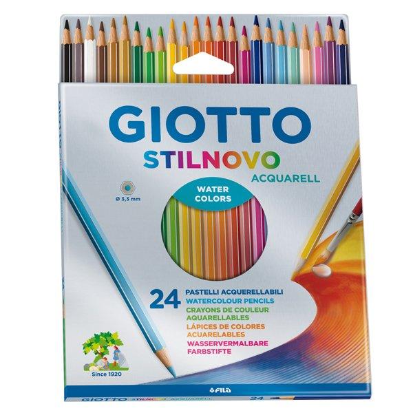 Giotto stilnovo acquerelli 24 pezzi
