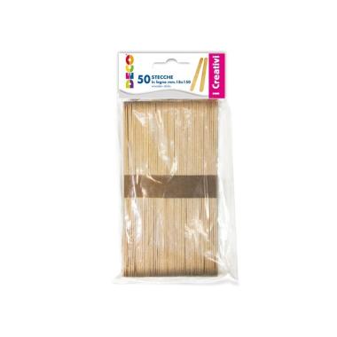 Stecche in legno 150x18 conf.50 pz