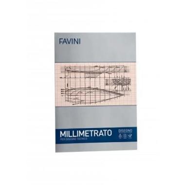 Blocco millimetrato a3 10ff 85gr
