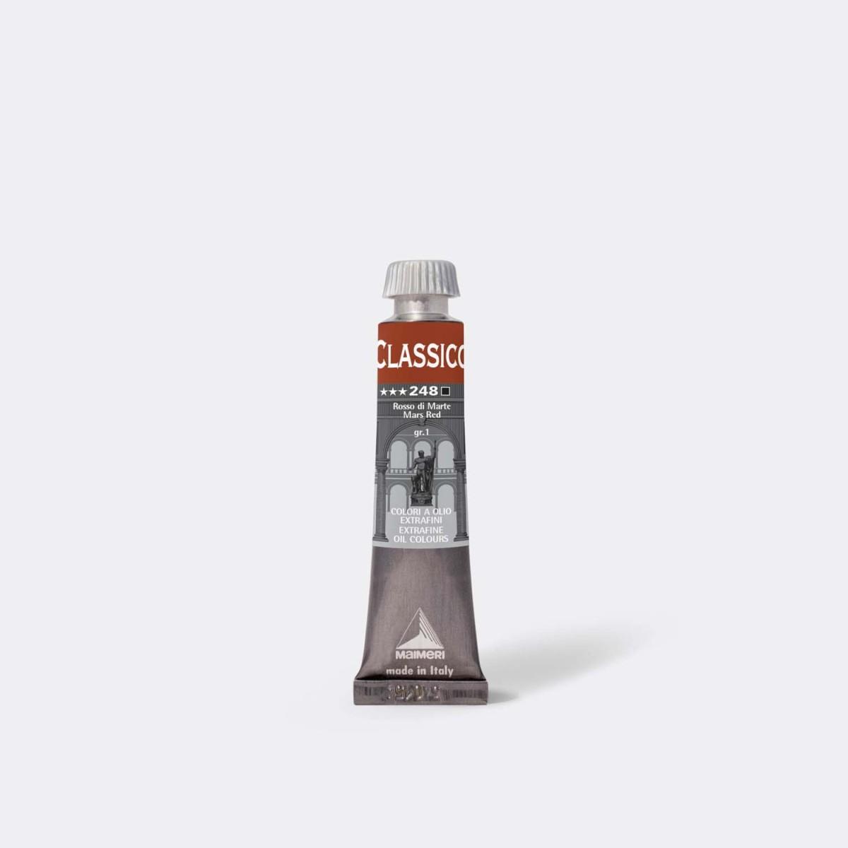Olio maimeri classico 60ml rosso di marte 248