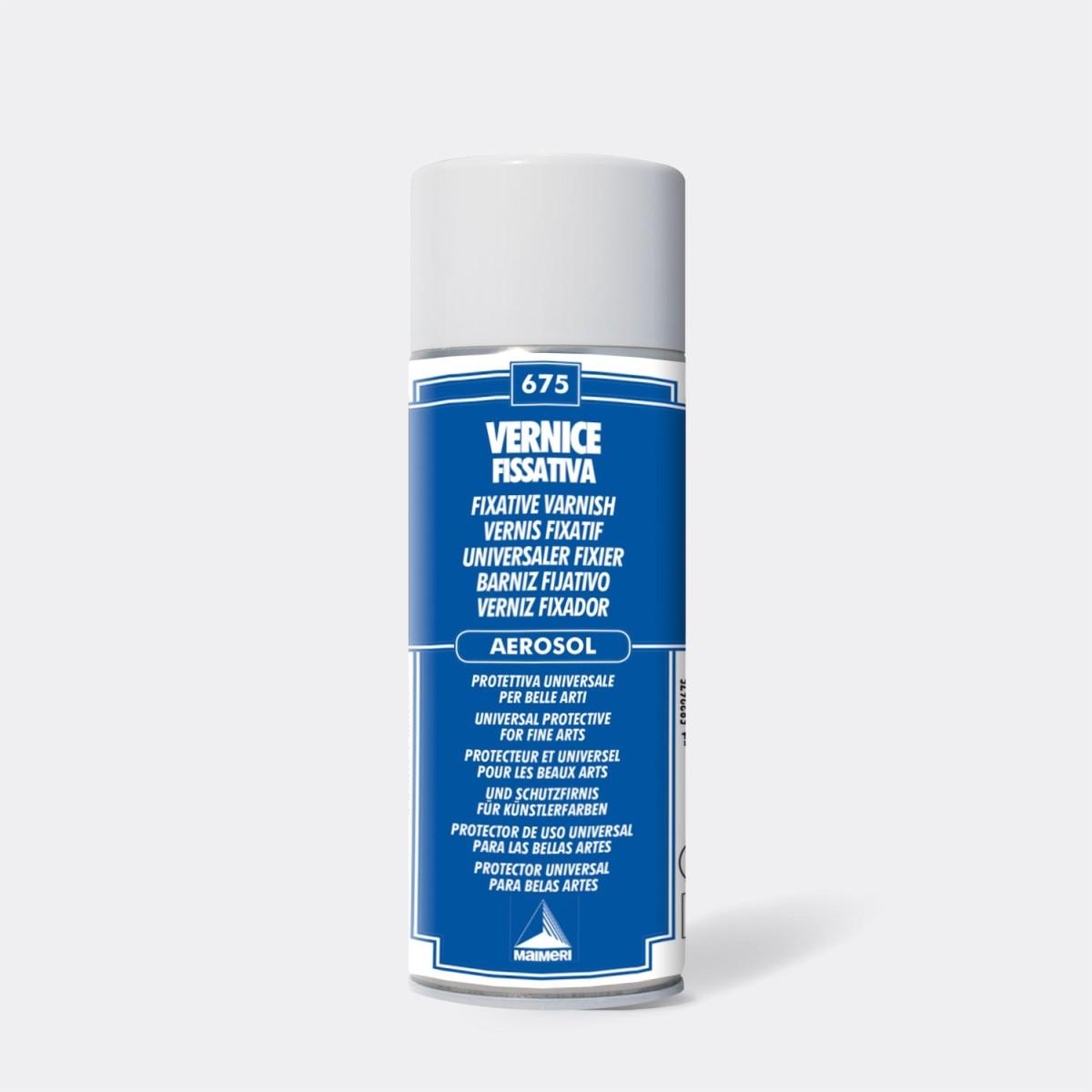 Maimeri 400ml vernice fissativa protettiva universale x belle arti