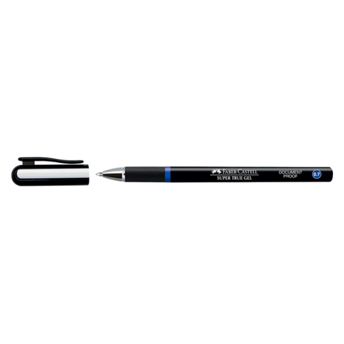 Penna gel super true faber blu 0,7