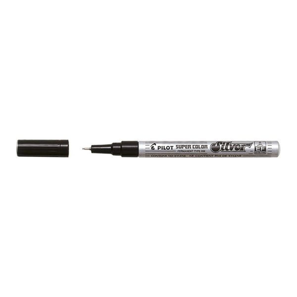 Pilot super color pennarello a vernice argento extra fine