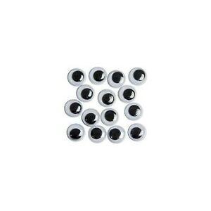Occhi mobili adesivi  diam. 5mm 100pz