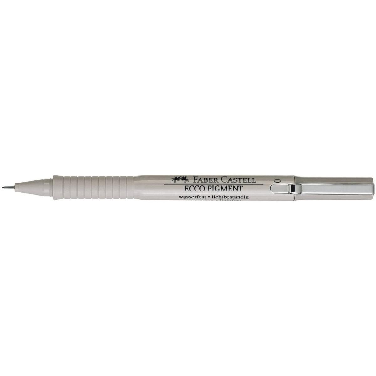Penna ecco-pigment 0,1 faber-castell