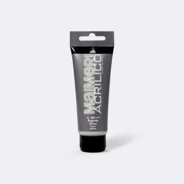 Maimeri acrilico 75ml argento 003