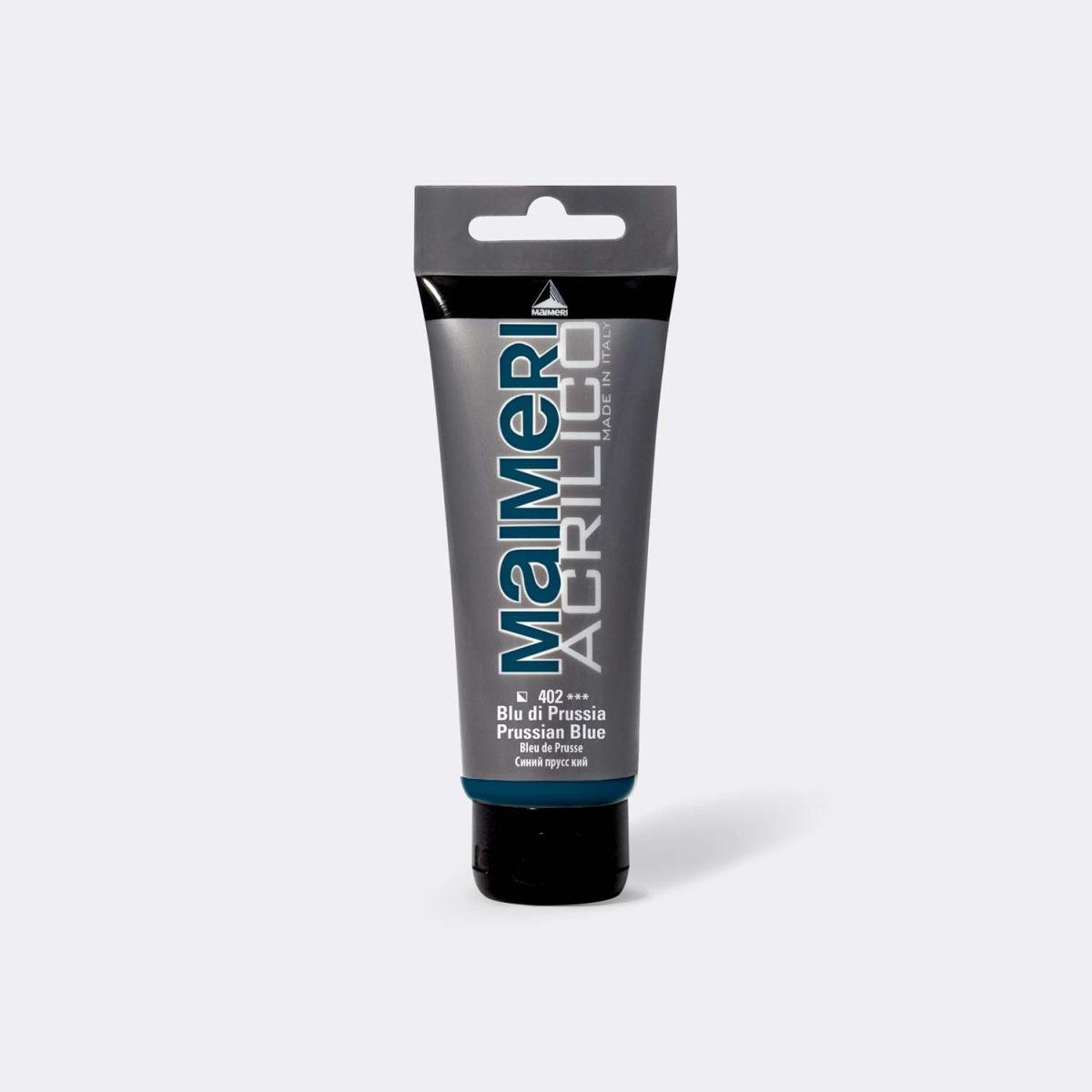 Maimeri acrilico 75ml blu di prussia 402