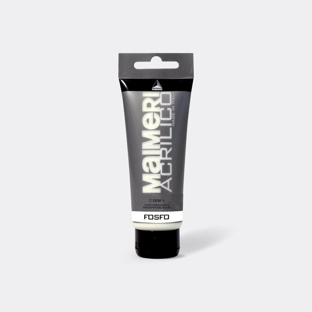 Maimeri acrilico 75ml fosforescente 008