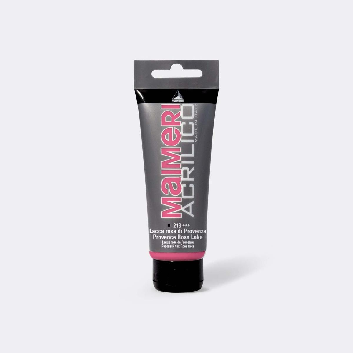Maimeri acrilico 75ml lacca rosa di provenza 213