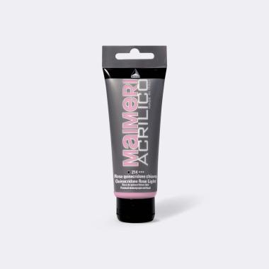 Maimeri acrilico 75ml rosa quinacridone chiaro 214