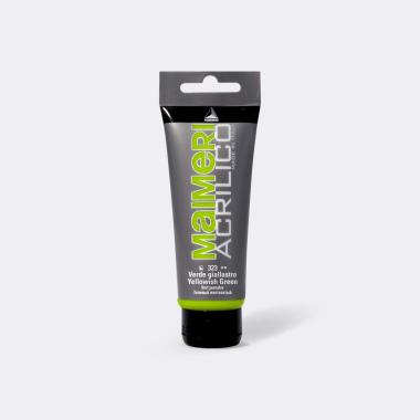 Maimeri acrilico 75ml verde giallastro 323