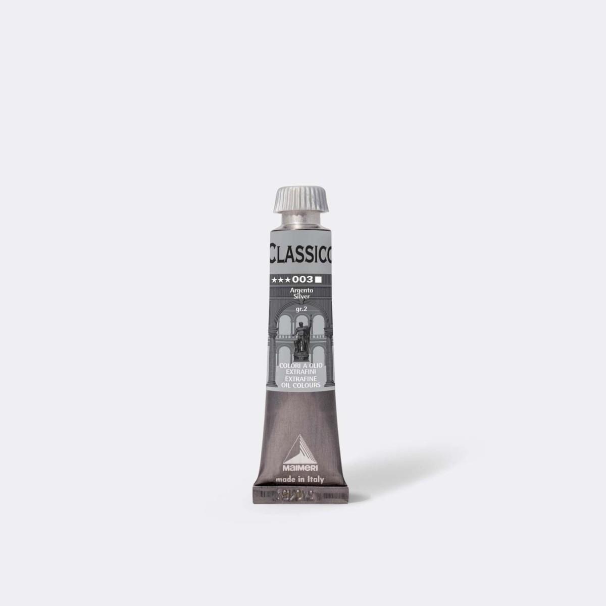Olio maimeri classico 60ml argento 003