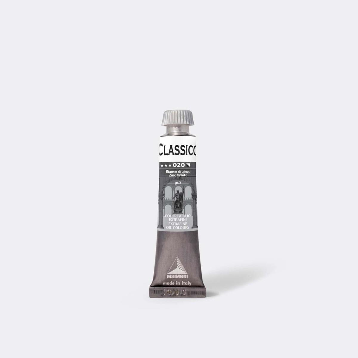 Olio maimeri classico 60ml bianco di zinco 020