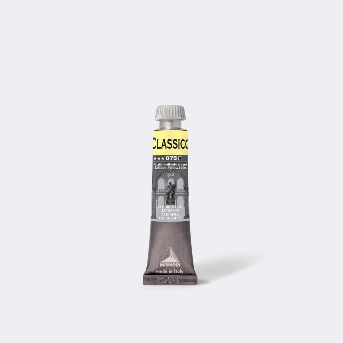 Olio maimeri classico 60ml giallo brillante chiaro 075