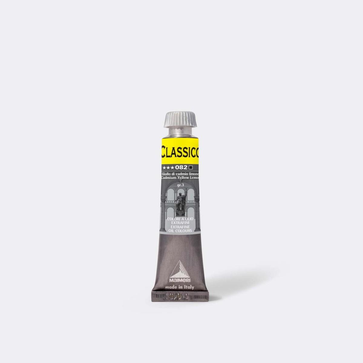 Olio maimeri classico 60ml giallo di cadmio limone 082