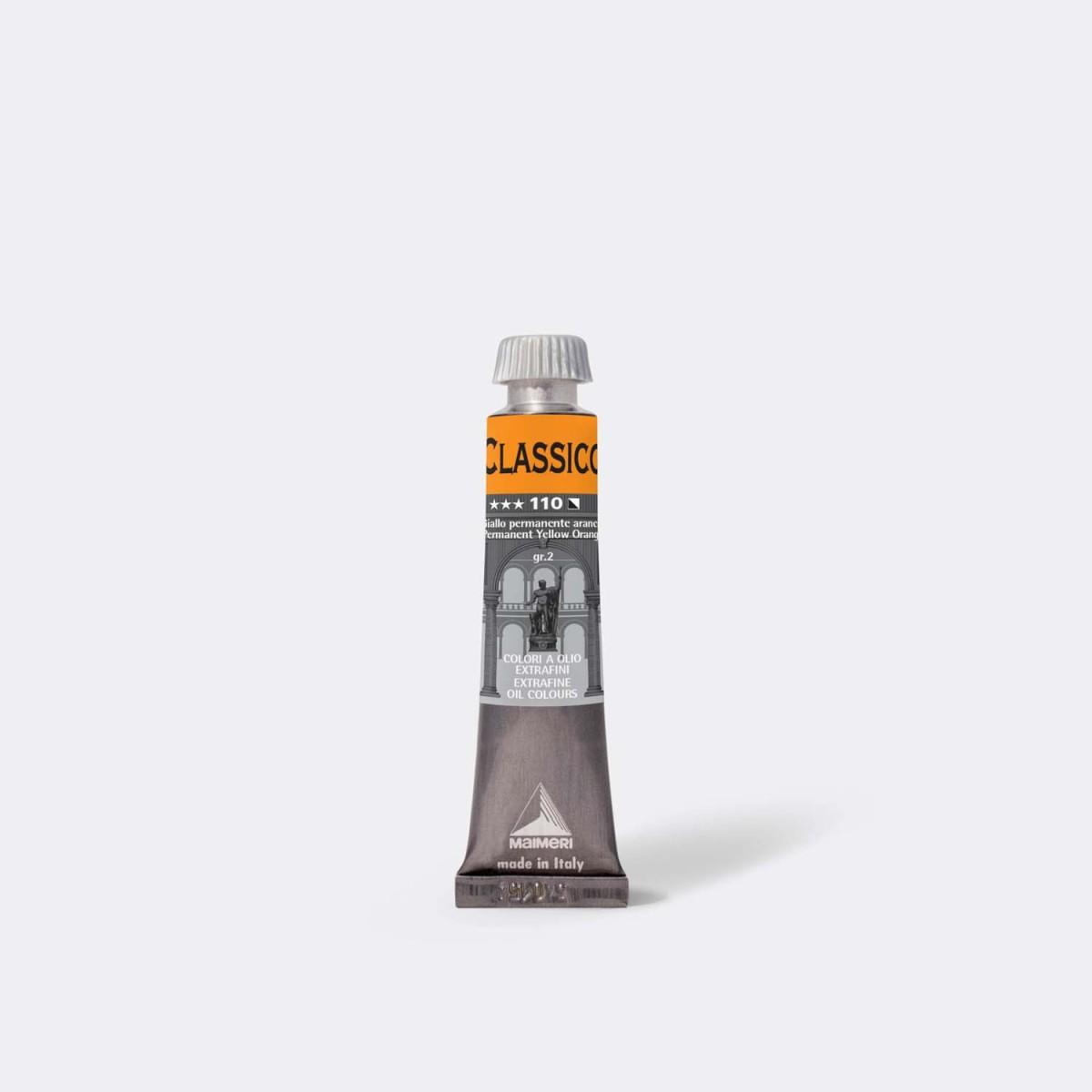 Olio maimeri classico 60ml giallo permanente arancio 110