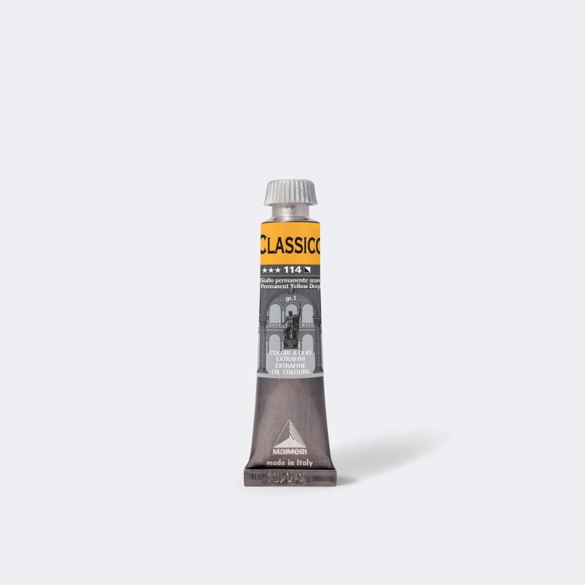 Olio maimeri classico 60ml giallo permanente scuro 114