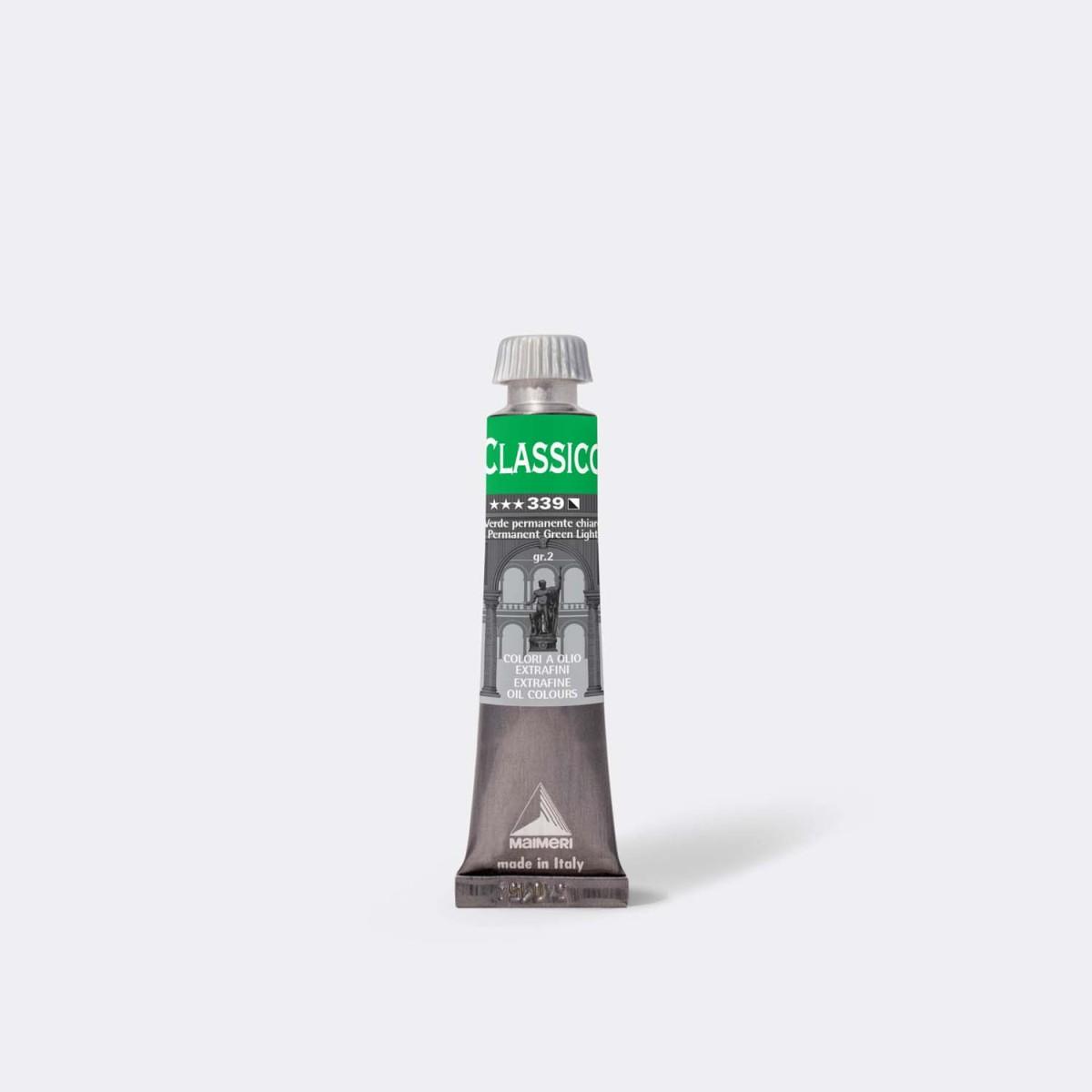 Olio maimeri classico 60ml verde permanente chiaro 339