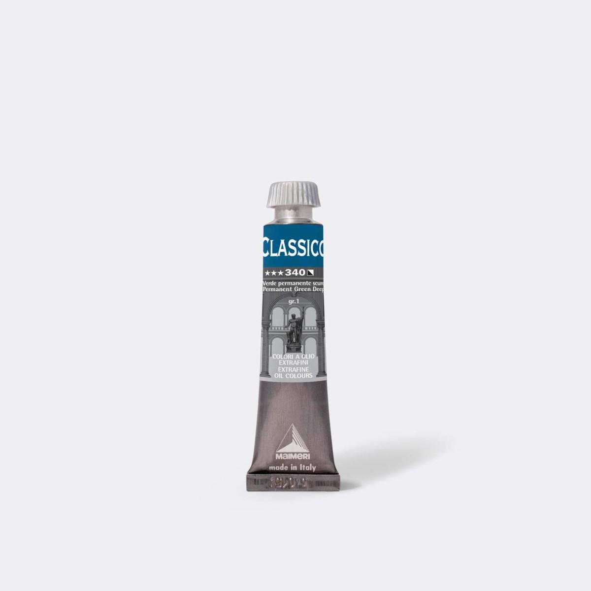 Olio maimeri classico 60ml verde permanente scuro 340