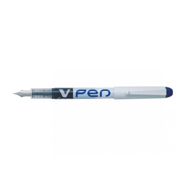 Pilot v pen penna stilografica blu