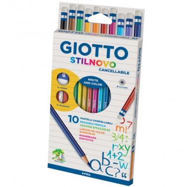 Giotto stilnovo cancellabile conf. 10 colori