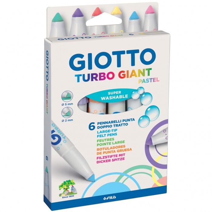Giotto 6 pennarelli giant pastel