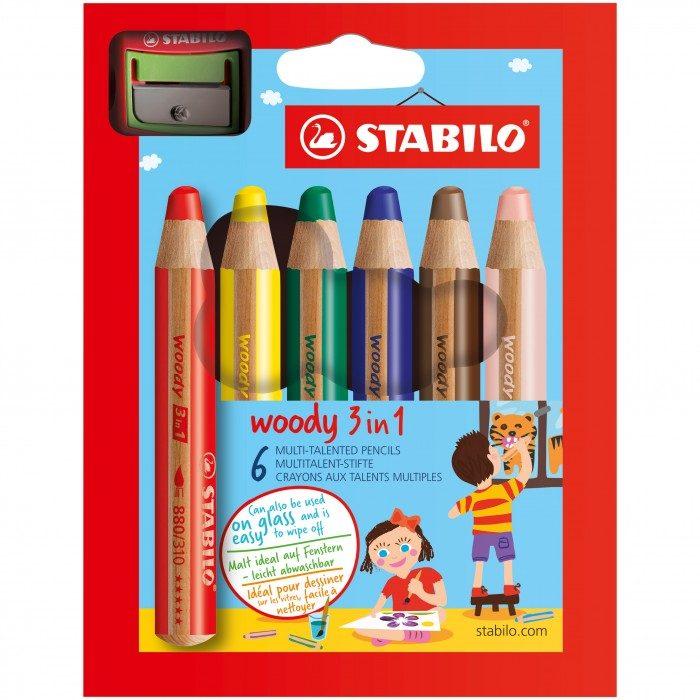 Pastellone woody 3 in 1 scat. 6pz