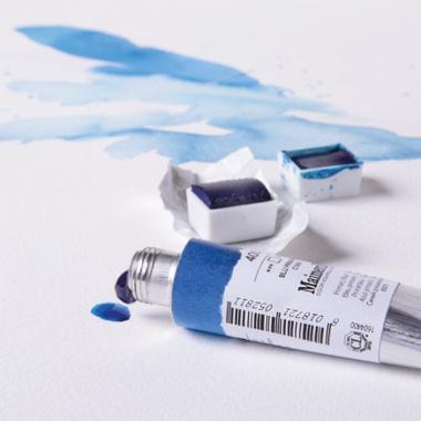Maimeri blu acquarello 1/2 godet 15ml