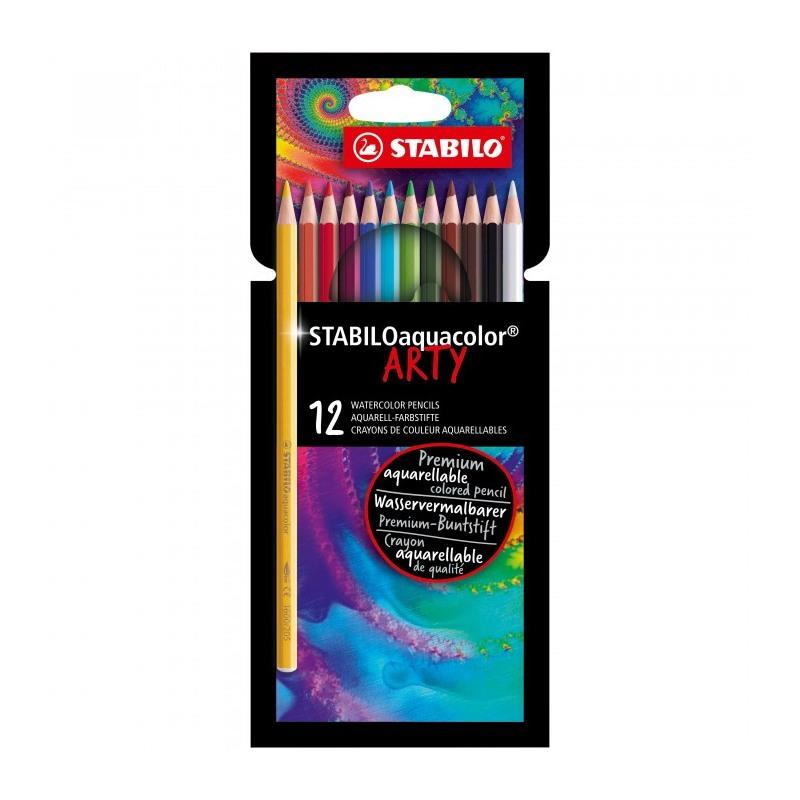 Stabilo aquacolor arty conf. 12 pezzi