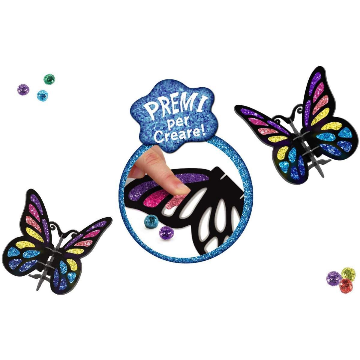 Glitter dots magiche farfalle crayola