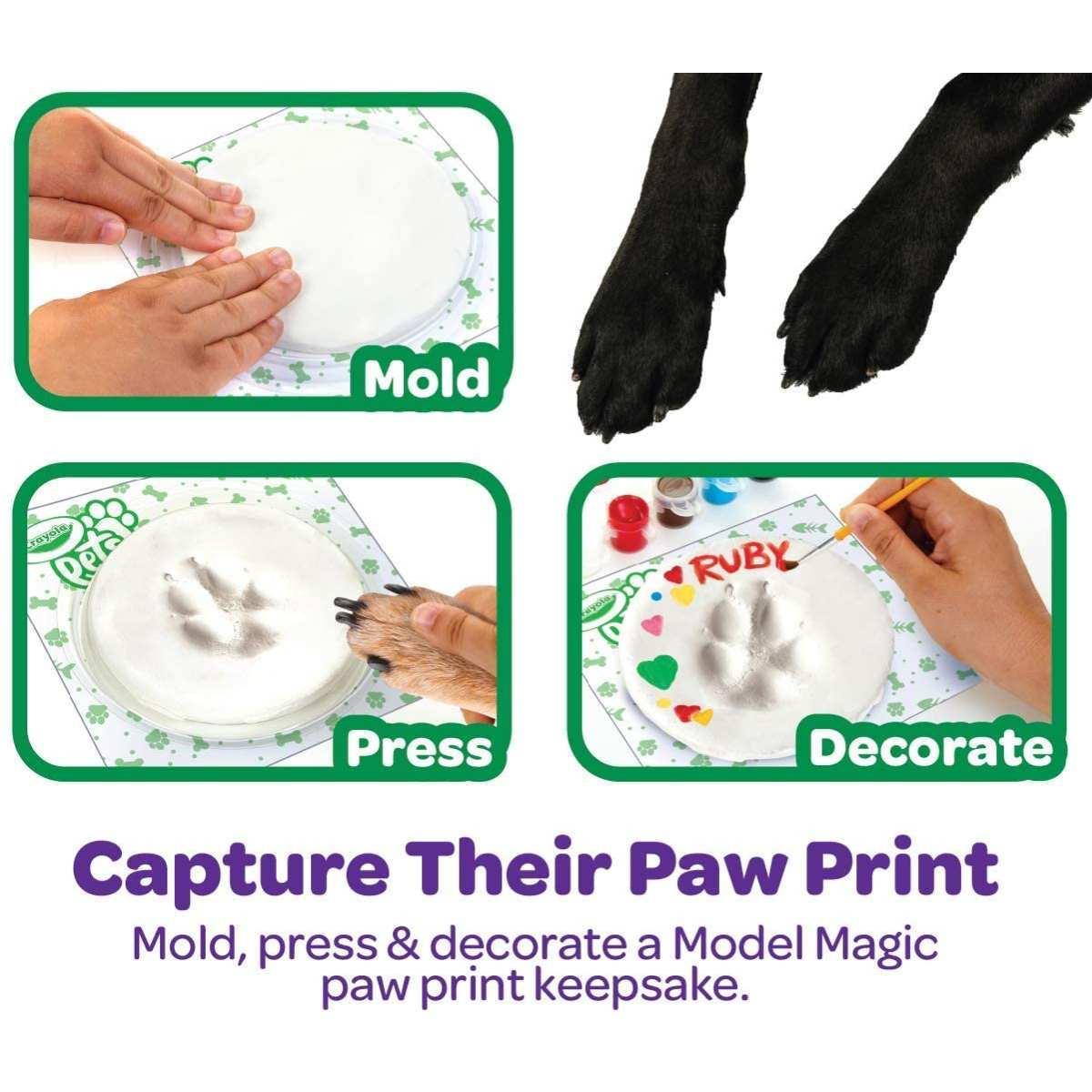Pets set crea l'impronta forma cerchio
