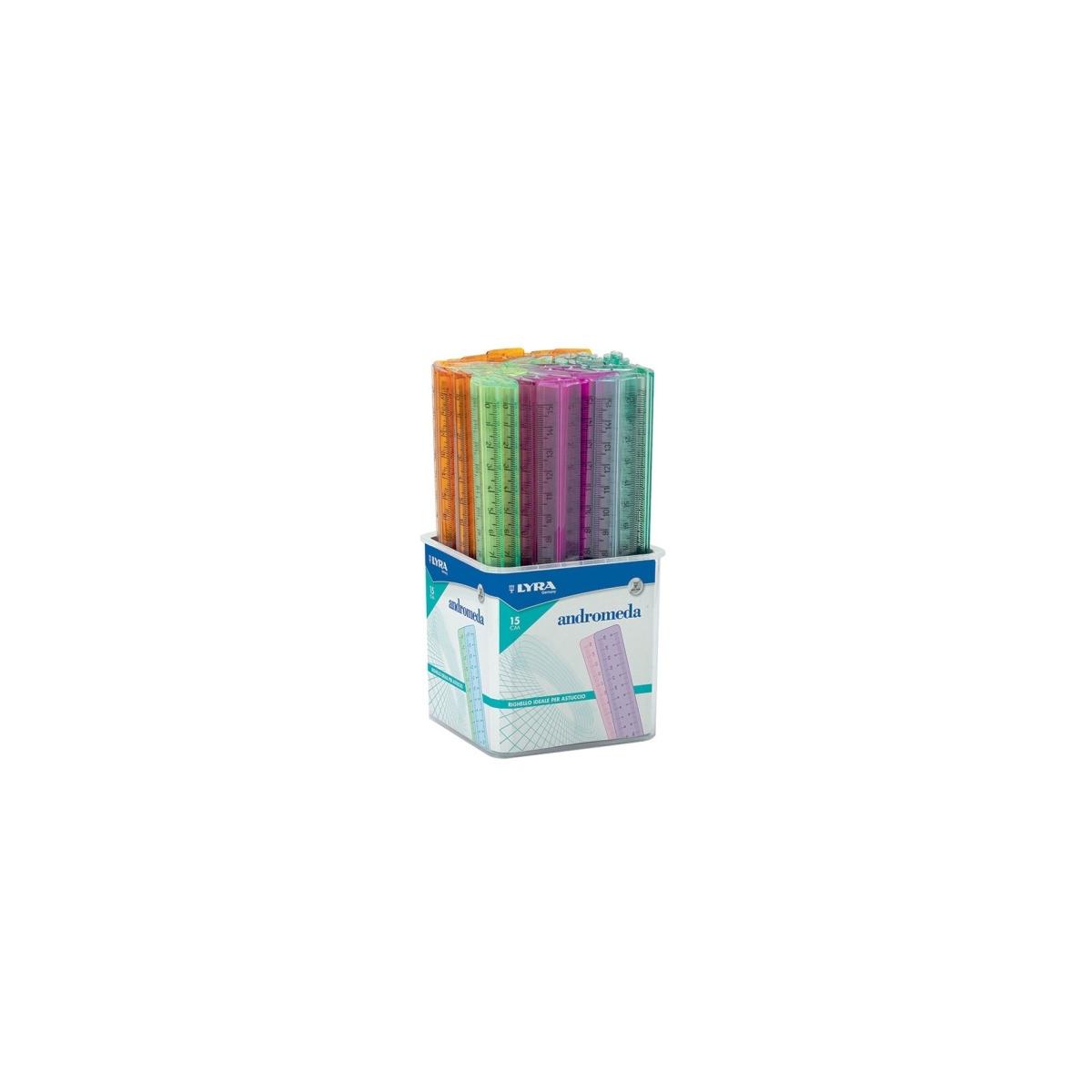 Righelli  lyra 15 cm colori assortiti