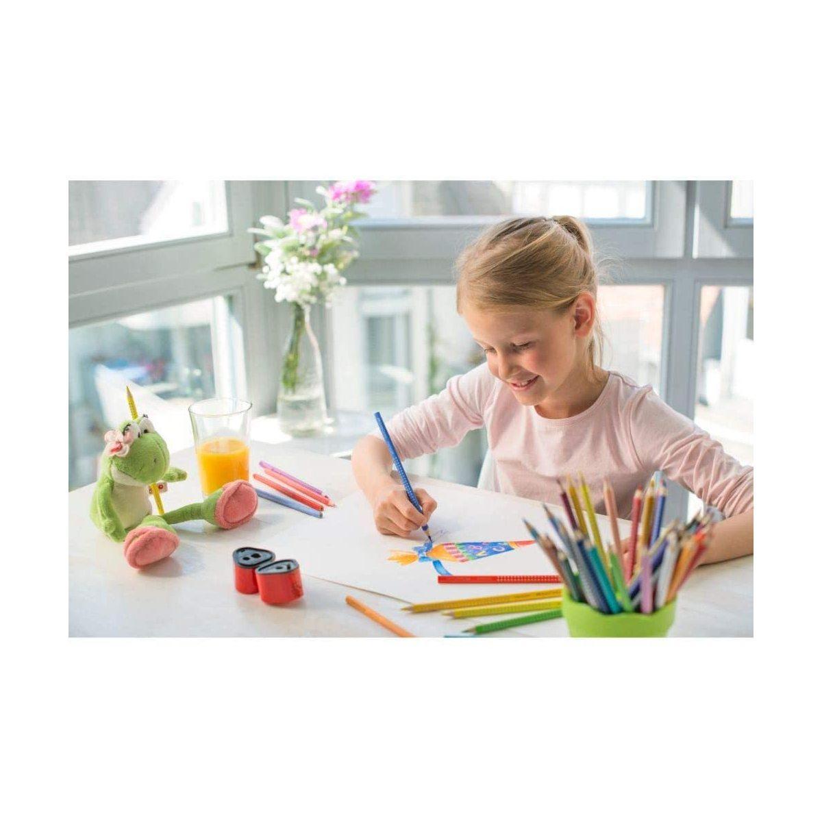 Faber castell astuccio cartone da 48 matite acquarellabili colour grip