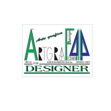 Album artgraf f4 33x48 liscio 240gr/mq