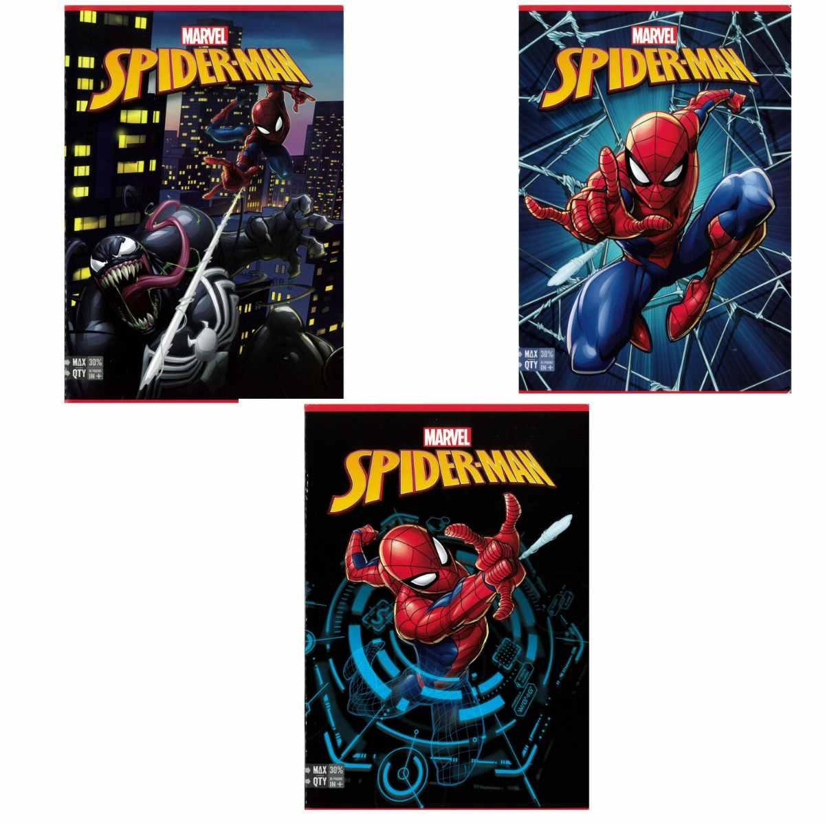 Maxi quaderno a4 96/100 spiderman wall crawl