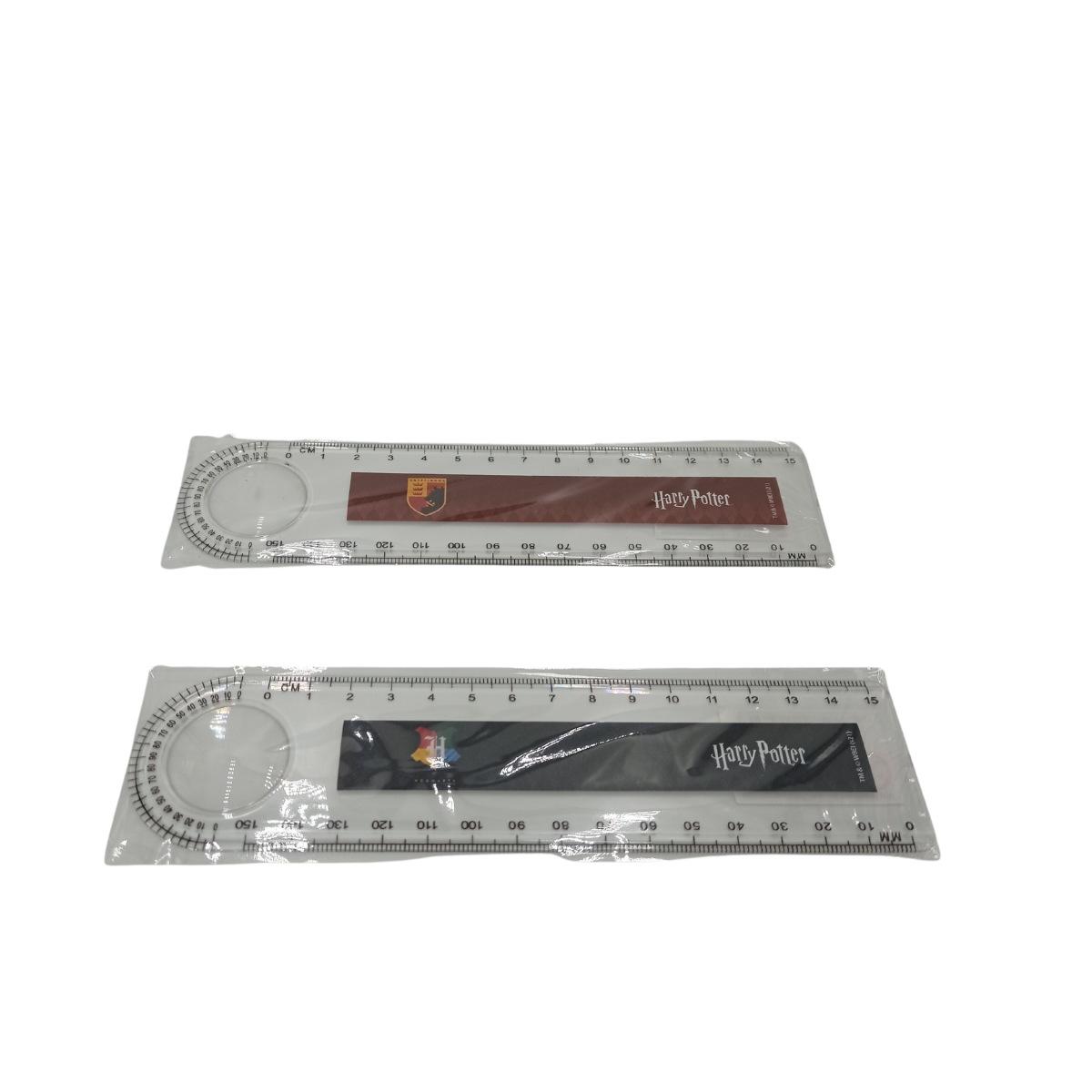 Righello 15 cm con lente d'ingrandimento harry potter