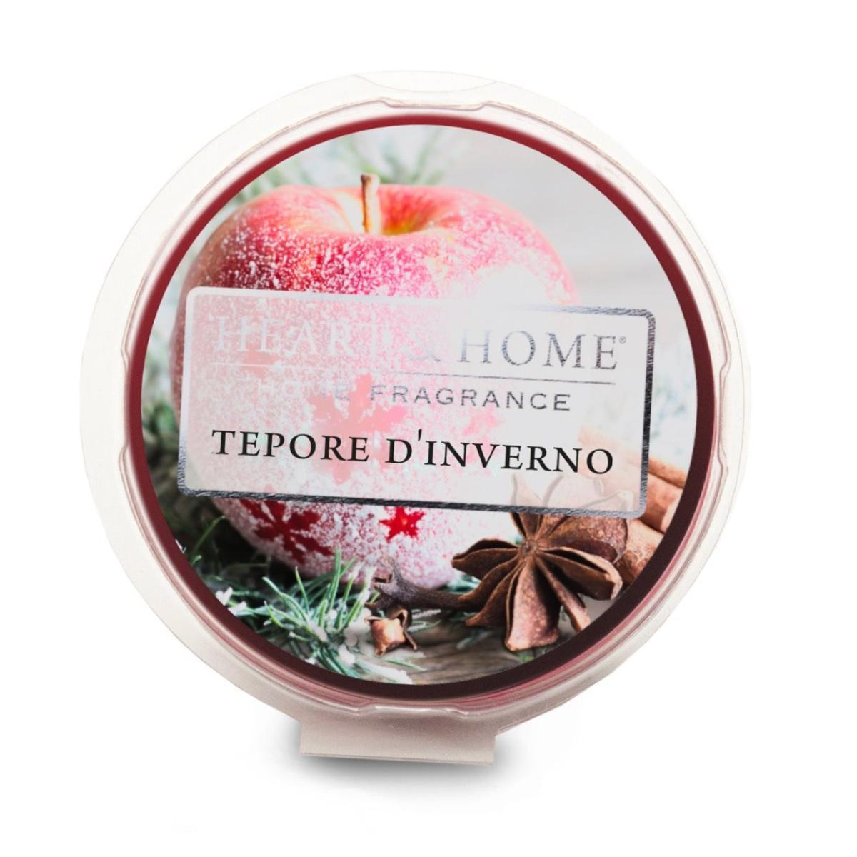 Cialde in cera di soia fraganza tepore d'inverno