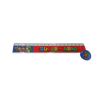 Righello 18 cm supermario