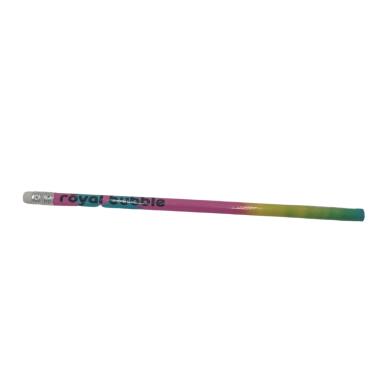 Matita con topper in gomma royal bubble