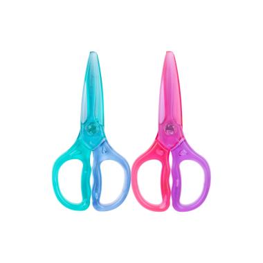 Forbici colorate in plastica