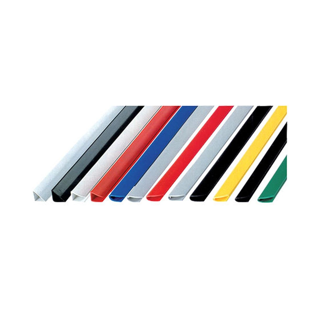 Dorsetti plastici rilega fogli 3 mm