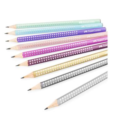 Matita sparkle b con grip glitterato