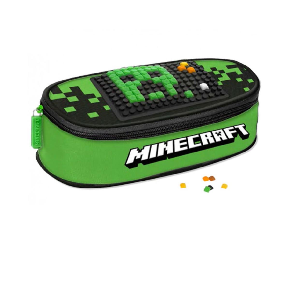 Astuccio bustina ovale 22x9,5x7 minecraft