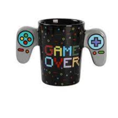 Tazza in ceramica game over controller