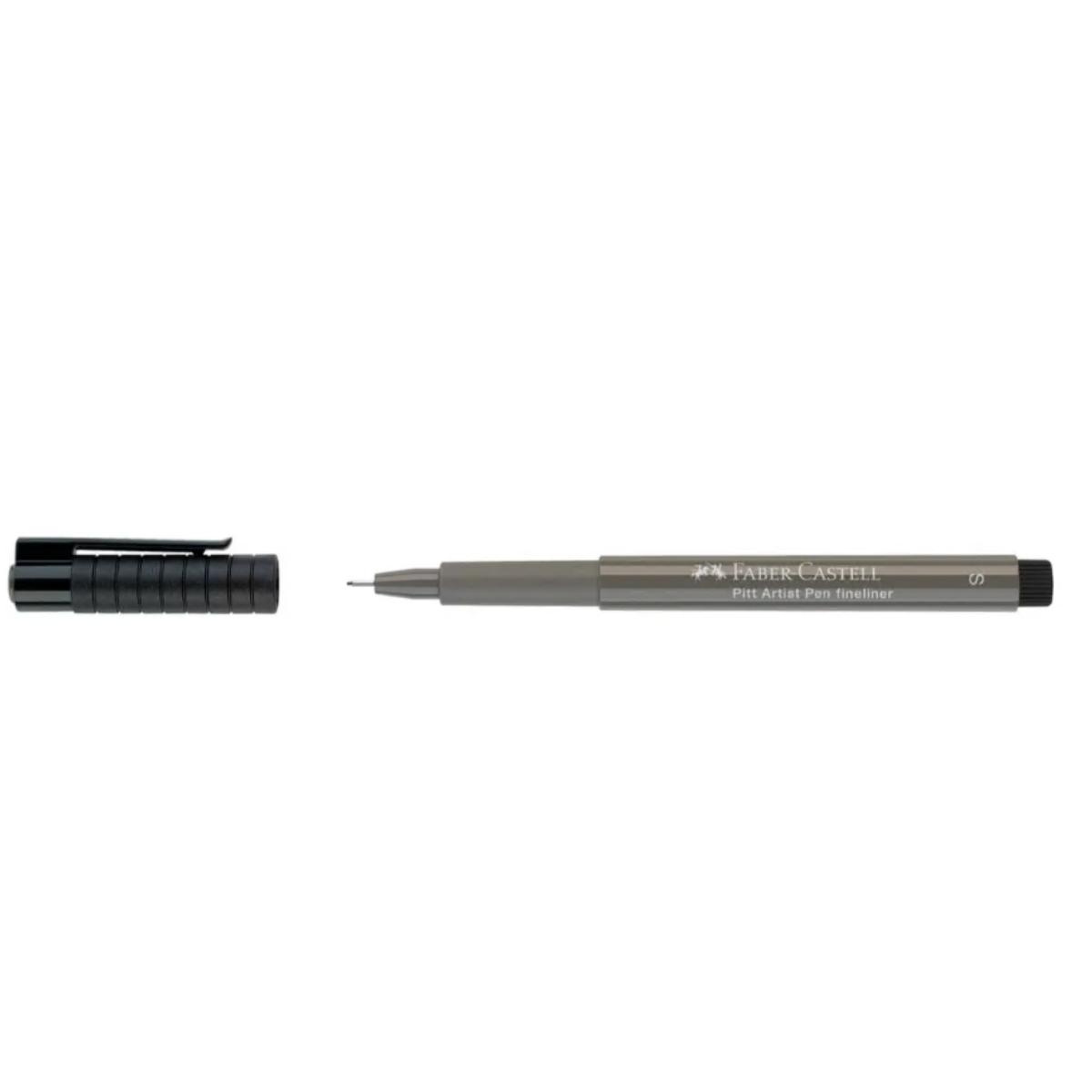 Penna pitt artist pen fineliner grigio  faber-castell