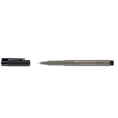 Penna pitt artist pen fineliner grigio  faber-castell