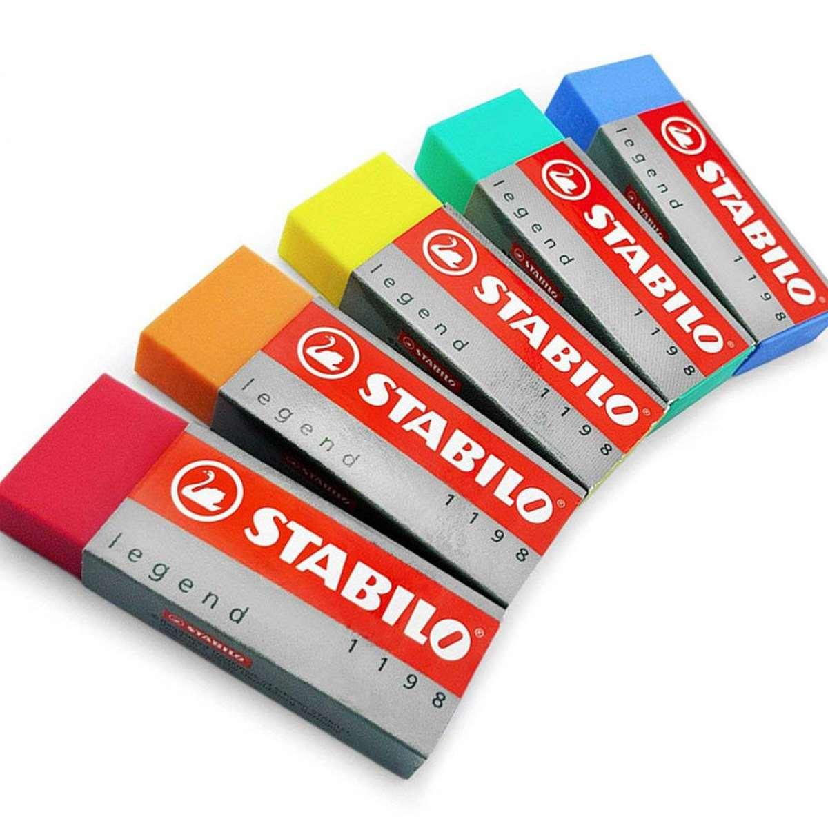 Gomma legend colorata stabilo