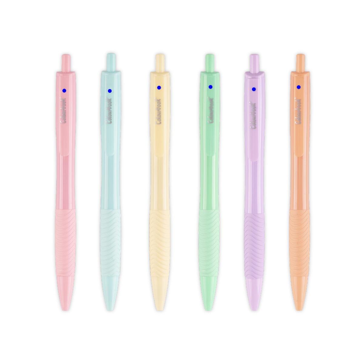 Penna pastel a scatto con grip