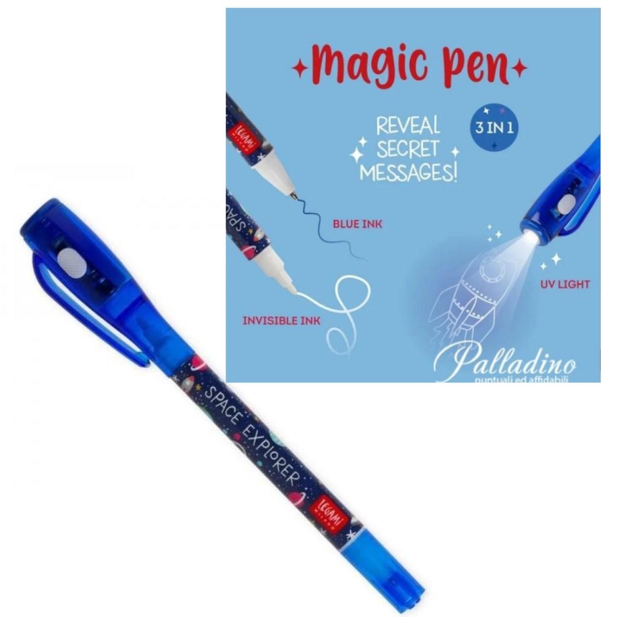 Penna magica inchiostro invisibile spazio